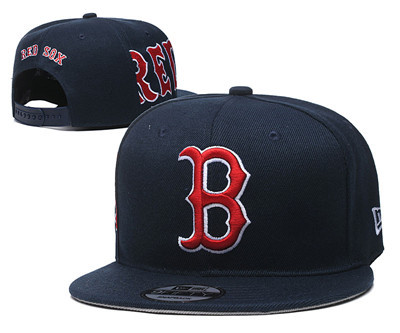 Red Sox Fresh Logo Navy Adjustable Hat YD