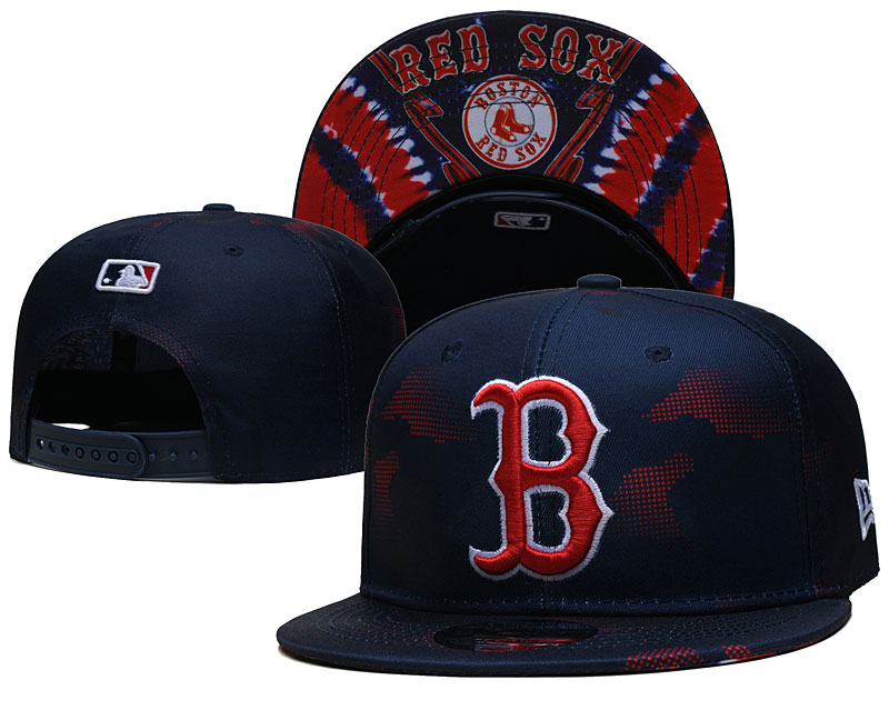 Red Sox Snapback Black Hat --YD
