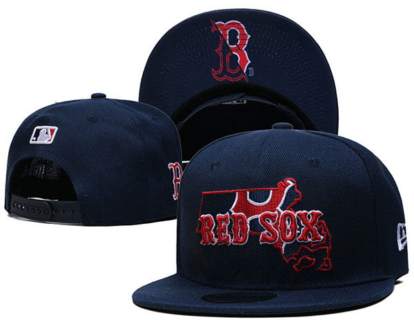 Red Sox Snapback Hat -YD