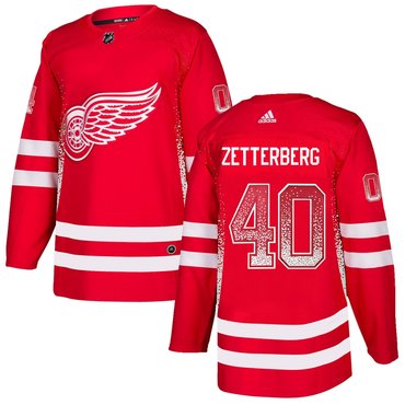 Red Wings 40 Henrik Zetterberg Red Drift Fashion Adidas Jersey Red Wings 40 Henrik Zetterberg Red Drift Fashion Adidas Jersey