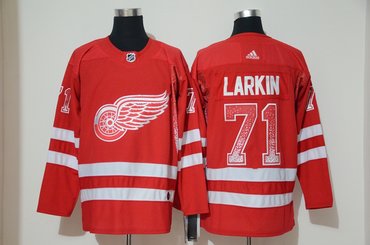 Red Wings 71 Dylan Larkin Red Drift Fashion Adidas Jersey Red Wings 71 Dylan Larkin Red Drift Fashion Adidas Jersey
