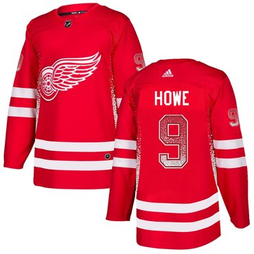 Red Wings 9 Gordie Howe Red Drift Fashion Adidas Jersey Red Wings 9 Gordie Howe Red Drift Fashion Adidas Jersey