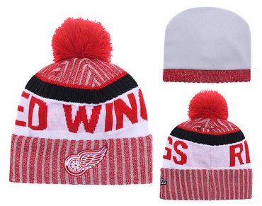 Red Wings Team Logo Knit Hat YD