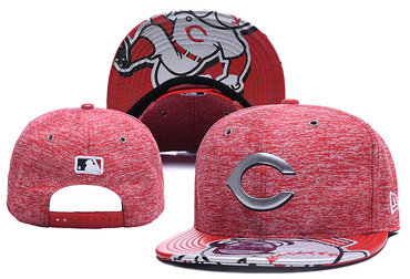 Reds Team Logo Pink Adjustable Hat YD