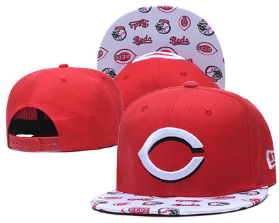 Reds Team Logo Red White Adjustable Hat TX