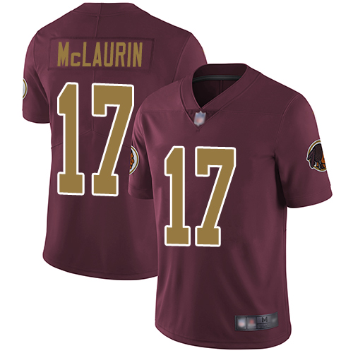 Redskins #17 Terry McLaurin Burgundy Red Alternate Men's Stitched Football Vapor Untouchable Limited Jersey Redskins #17 Terry McLaurin Burgundy Red Alternate Men's Stitched Football Vapor Untouchable Limited Jersey