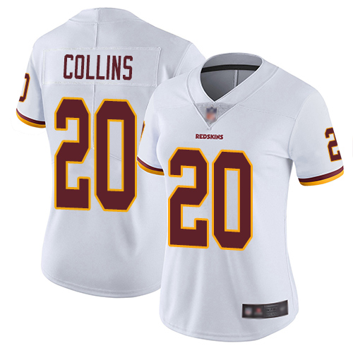 Redskins #20 Landon Collins White Women's Stitched Football Vapor Untouchable Limited Jersey Redskins #20 Landon Collins White Women's Stitched Football Vapor Untouchable Limited Jersey