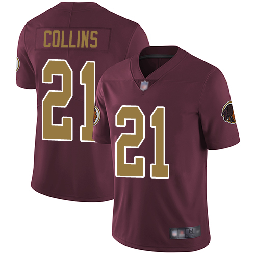 Redskins #21 Landon Collins Burgundy Red Alternate Men's Stitched Football Vapor Untouchable Limited Jersey Redskins #21 Landon Collins Burgundy Red Alternate Men's Stitched Football Vapor Untouchable Limited Jersey