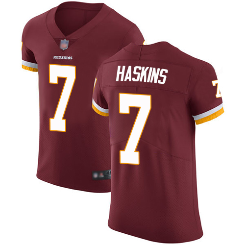 Redskins #7 Dwayne Haskins Burgundy Red Team Color Men's Stitched Football Vapor Untouchable Elite Jersey Redskins #7 Dwayne Haskins Burgundy Red Team Color Men's Stitched Football Vapor Untouchable Elite Jersey