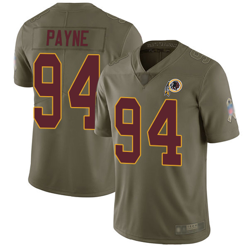 Redskins #94 Da'Ron Payne Olive Youth Stitched Football Limited 2017 Salute to Service Jersey Redskins #94 Da'Ron Payne Olive Youth Stitched Football Limited 2017 Salute to Service Jersey