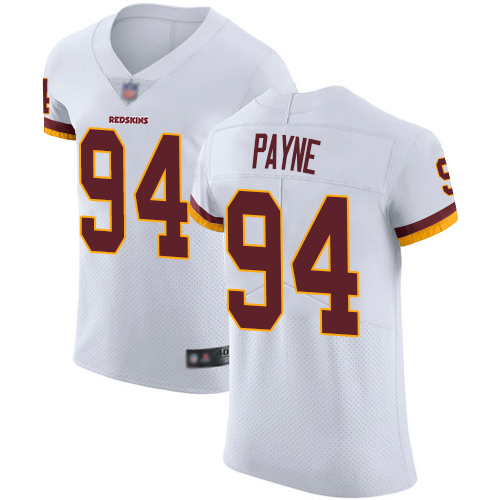 Redskins #94 Da'Ron Payne White Men's Stitched Football Vapor Untouchable Elite Jersey Redskins #94 Da'Ron Payne White Men's Stitched Football Vapor Untouchable Elite Jersey
