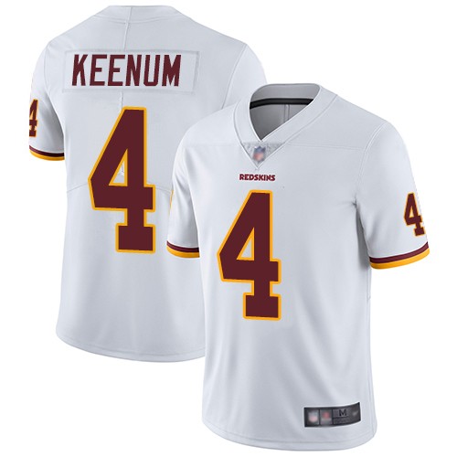 Redskins 4 Case Keenum White Vapor Untouchable Limited Jersey Redskins 4 Case Keenum White Vapor Untouchable Limited Jersey