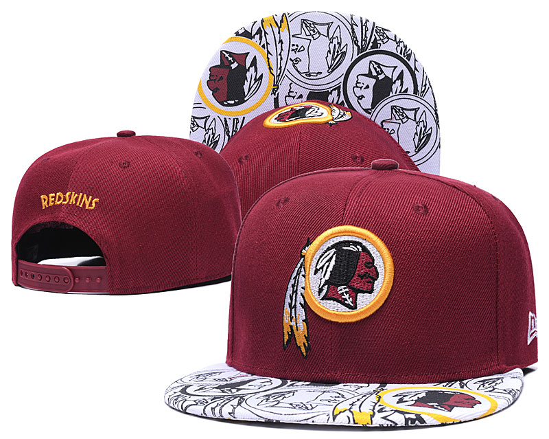 Redskins Team Logo Red Adjustable Hat GS