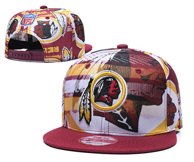 Redskins Team Logo Red Adjustable Hat TX