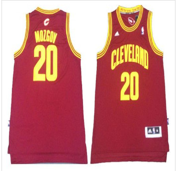 Revolution 30 Cleveland Cavaliers #20 Timofey Mozgov Red Stitched NBA Jersey