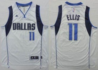 Revolution 30 Dallas Mavericks #11 Monta Ellis White Stitched NBA Jersey