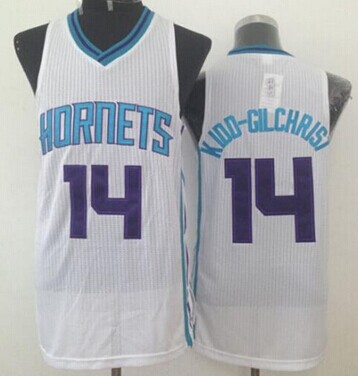 Revolution 30 Hornets #14 Michael Kidd-Gilchrist White Stitched NBA Jersey