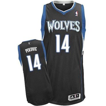 Revolution 30 Minnesota Timberwolves #14 Nikola Pekovic Black Stitched NBA Jersey Revolution 30 Minnesota Timberwolves #14 Nikola Pekovic Black Stitched NBA Jersey