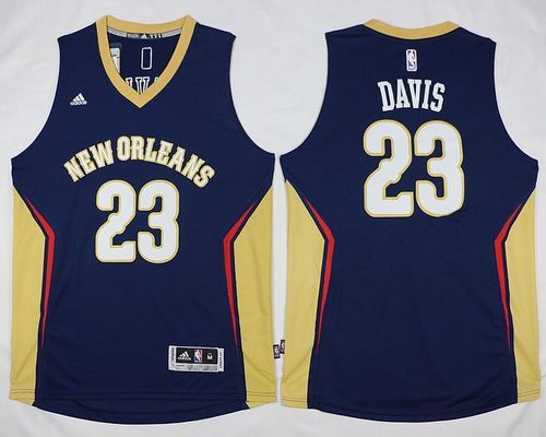 Revolution 30 Pelicans #23 Anthony Davis Navy Stitched NBA Jersey Revolution 30 Pelicans #23 Anthony Davis Navy Stitched NBA Jersey