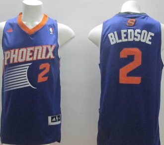 Revolution 30 Phoenix Suns #2 Eric Bledsoe Purple Stitched NBA Jersey