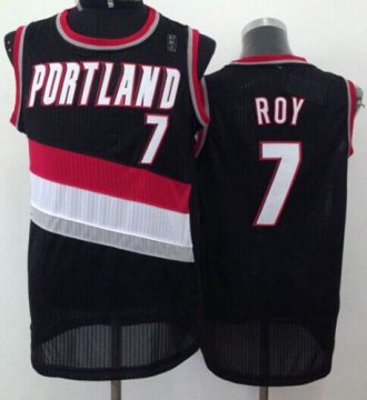 Revolution 30 Portland Trail Blazers #7 Brandon Roy Black NBA Jersey