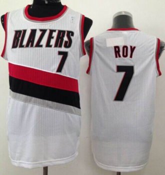 Revolution 30 Portland Trail Blazers #7 Brandon Roy White NBA Jersey