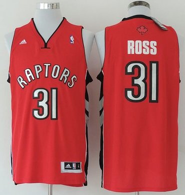 Revolution 30 Toronto Raptors #31 Terrence Ross Red Stitched NBA Jersey