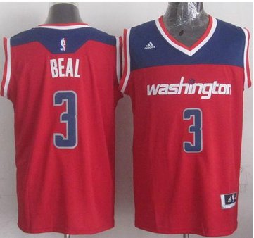 Revolution 30 Washington Wizards #3 Bradley Beal Red Stitched NBA Jersey