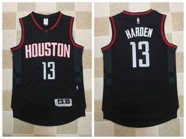 Rockets 13 James Harden Black Swingman Jersey