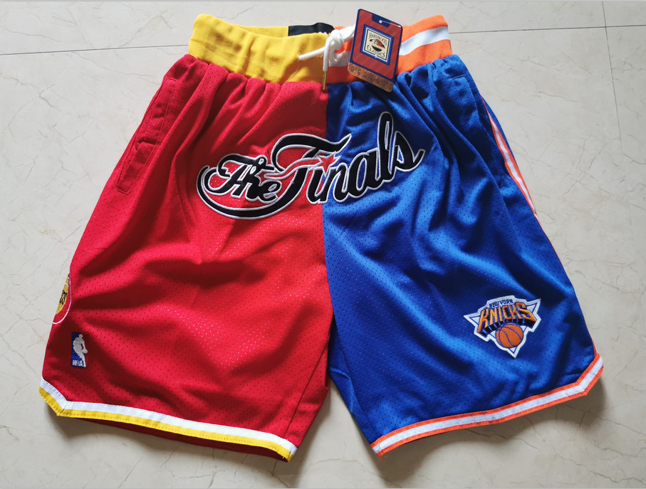 Rockets And Knicks Split White Just Don Throwback Mesh Shorts Rockets And Knicks Split White Just Don Throwback Mesh Shorts