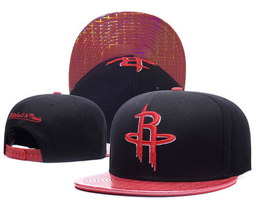 Rockets Team Logo Black Adjustable Hat GS