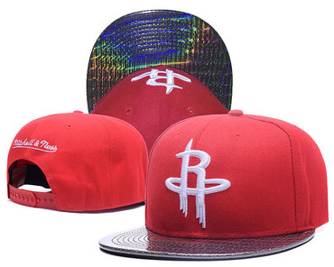 Rockets Team Logo Red Adjustable Hat GS