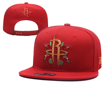 Rockets Team Logo Red Adjustable Hat YD