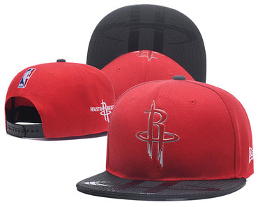 Rockets Team Logo Red Adjustable Hat YD