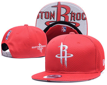 Rockets Team Logo Red Adjustable Hat YD