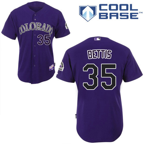 Rockies #35 Chad Bettis Purple Cool Base Stitched Youth MLB Jersey Rockies #35 Chad Bettis Purple Cool Base Stitched Youth MLB Jersey