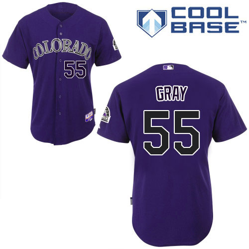 Rockies #55 Jon Gray Purple Cool Base Stitched Youth MLB Jersey Rockies #55 Jon Gray Purple Cool Base Stitched Youth MLB Jersey