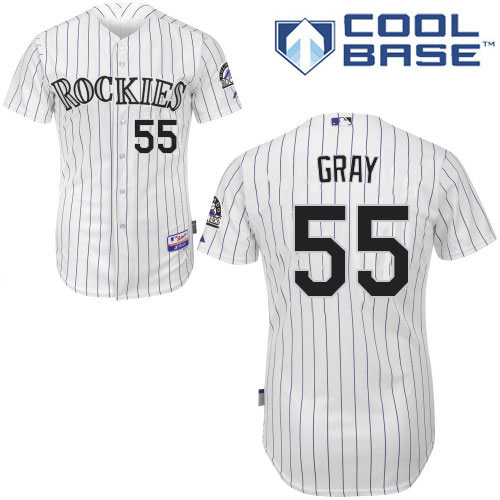 Rockies #55 Jon Gray White Cool Base Stitched Youth MLB Jersey Rockies #55 Jon Gray White Cool Base Stitched Youth MLB Jersey