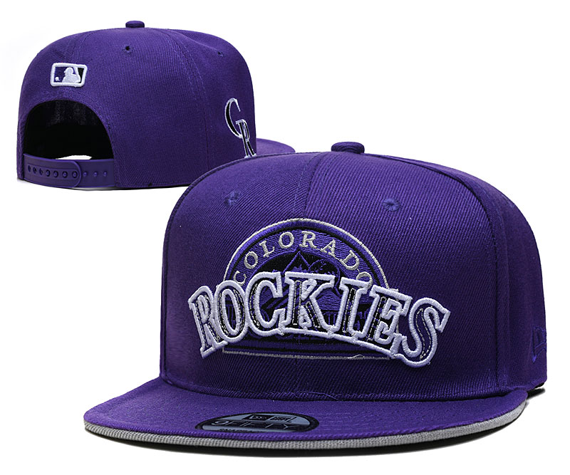 Rockies Snapback Hat--YD
