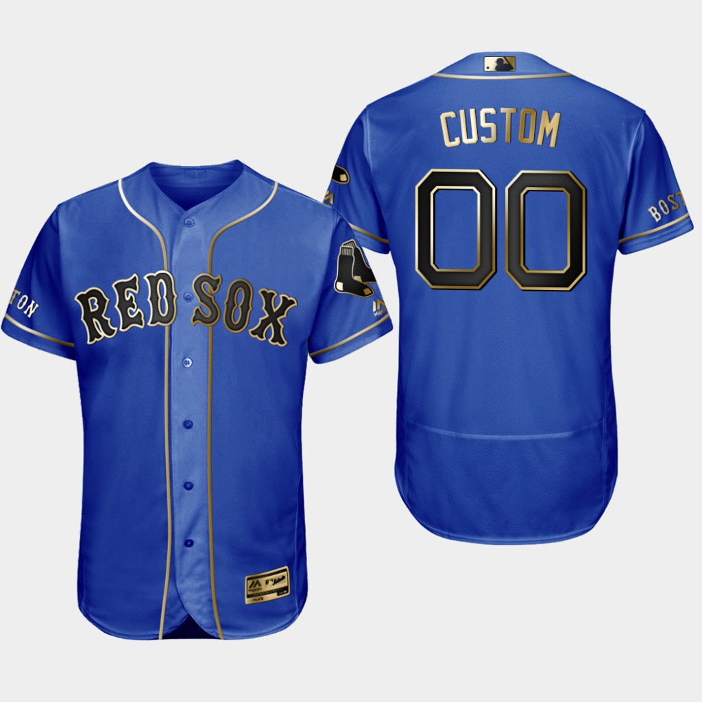 Royal Custom Black Golden Flex Base Jersey Royal Custom Black Golden Flex Base Jersey