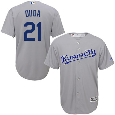 Royals #21 Lucas Duda Grey Cool Base Stitched Youth MLB Jersey Royals #21 Lucas Duda Grey Cool Base Stitched Youth MLB Jersey