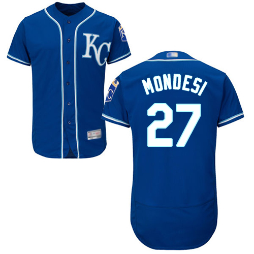 Royals #27 Raul Mondesi Royal Blue Flexbase Authentic Collection Stitched Baseball Jersey Royals #27 Raul Mondesi Royal Blue Flexbase Authentic Collection Stitched Baseball Jersey
