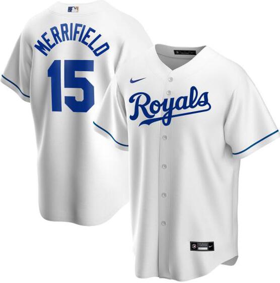 Royals 15 Whit Merrifield White 2020 Nike Cool Base Jersey Royals 15 Whit Merrifield White 2020 Nike Cool Base Jersey