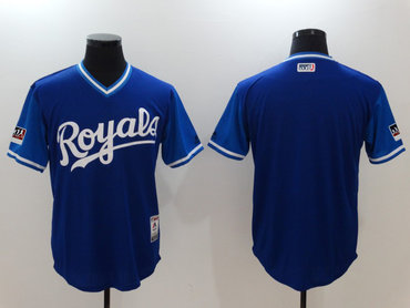 Royals Royal 2018 Players' Weekend Authentic Team Jersey