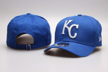 Royals Team Logo Blue Adjustable Hat YP