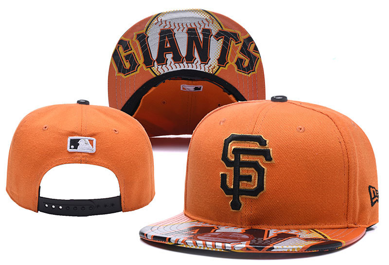 SAN FRANCISCO GIANTS Orange Hat-YD