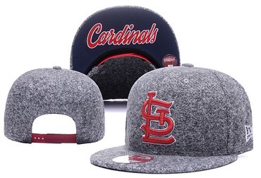 SL Cardinals Team Logo Gray Snapback Adjustable Hat