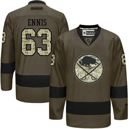 Sabres #63 Tyler Ennis Green Salute to Service Stitched NHL Jersey Sabres #63 Tyler Ennis Green Salute to Service Stitched NHL Jersey