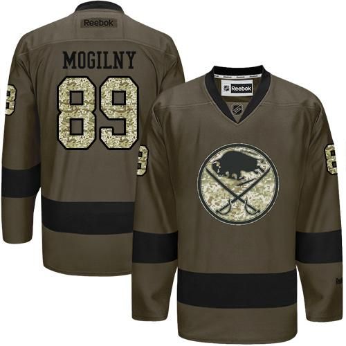 Sabres #89 Alexander Mogilny Green Salute to Service Stitched NHL Jersey Sabres #89 Alexander Mogilny Green Salute to Service Stitched NHL Jersey