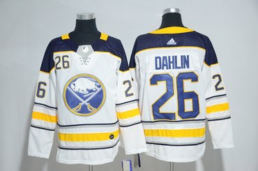 Sabres 26 Rasmus Dahlin White Adidas Jersey Sabres 26 Rasmus Dahlin White Adidas Jersey